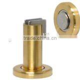 2017 New Floor Mounted Zinc Alloy Gold Magnetic Door Stopper thumbnail-3