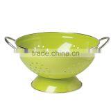 Factory Custom 3QT 5QT Metal Fruit Basket Vegetable Fruit Conlander With Handle thumbnail-1