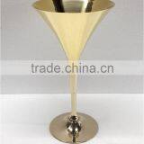 Brass Goblets and Wine Glasses With High Quality Polish With Nickel Finish thumbnail-1