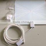 2015 Latest New High Quality High Gain 50 Miles Range Digital Indoor Antenna With Amplifier thumbnail-2