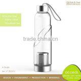 Fancy Creative Design Tea Strainer Glass Bottle thumbnail-1