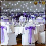 New Arrival Organza Fabric Chair Wedding Belts and Sashes thumbnail-3