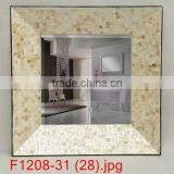 High Quality Best Selling Mother of Pearl Square Beveled Mirror thumbnail-1