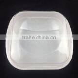 PET Lid for Salad Bowl, Easy Handle Plastic Lid, New Design Clear Lid for Ceramic Tableware thumbnail-3
