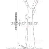 Hot Sale Wooden DIY Coat Rack Stand Kids Room Clothes Hanging Tree Shaped Coat Rack thumbnail-4