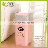 Wholsale pp Plastic Trash Can Home Waste Bins With Lids thumbnail-4