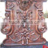 Cast Garden Bronze Lion Head Water Fountain Sculpture Statue thumbnail-2