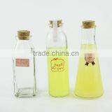 Clear Juice Glass Storage Bottle thumbnail-1