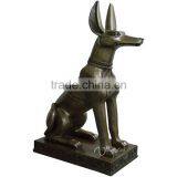 Resin Outdoor Decorative Life Size Egyptian Anubis Statues for Sale thumbnail-3