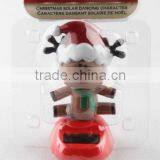 2016 Hot Sell Christmas Car Solar Moving Wachel Dancing Figures thumbnail-1