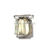 Fashion High Quality Metal Suspender Clip With Plastic Teeth Inside for Garment thumbnail-1