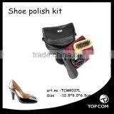 PU Leather Case Promotional Shoe Polish Set Travel Shoe Care Kit thumbnail-2