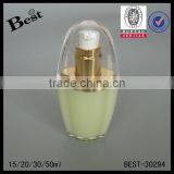 15ml 20ml 30ml 50ml Acrylic Cosmetic Bottle Plastic Cosmetic Bottle Bottle Cosmetic Acrylic With Pump and Plastic Cover thumbnail-1