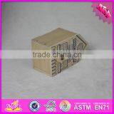 2016 New Fashion Funny Children Wooden Bird House W03B049 thumbnail-3