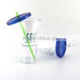 Wholesale Plastic Drinking Cups With Straws thumbnail-4