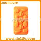 Food Grade Banana Shaped Silicone Ice Cube Tray thumbnail-1