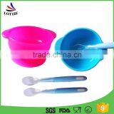 Factory Direct High Quality Food Grade Heat Resistant Eco-friendly Non-toxic Baby Silicone Bowl thumbnail-1