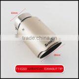 Auto Ss304 Carbon Fiber Akrapovic Muffler Tip in Exhaust Pipe thumbnail-6