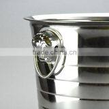 3.5L to 7L 201 Stainless Steel Ice Cube Ice Wine Bucket thumbnail-3