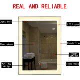 Extend Width Illuminate Bath Mirror Aluminum Edging Series, LED Light up Mirror With Anti Mist Film thumbnail-2