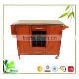 Top Promotional Hotel Bamboo Dining Trolley thumbnail-1