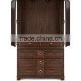 Cabinet Dressing Luxury Walnut Doff Mahogany Wood Furniture thumbnail-5