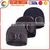 New Style 100% Acrylic Goggle Beanies Cheap Price thumbnail-1