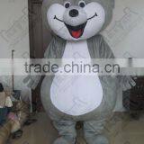 Big Size Grey Teddy Bear Mascot Costumes thumbnail-1