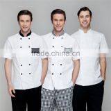 2017 New Trendy Restaurant Uniforms/Waiter/Chef Kitchen Jacket Shirt OEM ODM Offered thumbnail-6