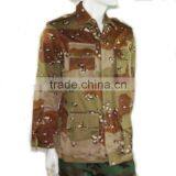 Custom Military Ripstop Camouflage Fabric Uniform Hunting Camouflage Jacket Clothing thumbnail-6