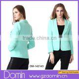 Fashion Women Mint Open Blazer