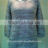 2012 New Fashion Design Ladies Knitted Sweater thumbnail-1