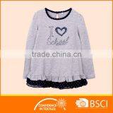 Pretty Girl 2-8 Child Long Sleeve With Skirted Hem Casual Outfit Wear Dress thumbnail-1