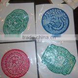 HENNA Mehndi Design Silicon STENCIL Rubber Reusable thumbnail-1