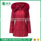 2017 New Arrival Winter Windproof Slim Fit Hooded Womens Parka Jacket thumbnail-3