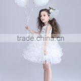 2017 8 Years Girl Dress Designs Cake Satin Dresses thumbnail-5