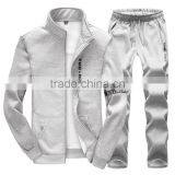 High Quality Mens Gym Fitness Fleece Jogging Suits Jogging Sports Custom Tracksuit thumbnail-1