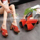 Zm50244b Summer New Style Lady Shoe Chunky Heels Fashion Sandals Women thumbnail-4