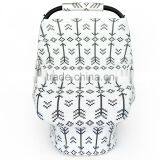 Wholesale Cute Animal Printed Cotton Nursing Baby Car Cover 2pcs Sets thumbnail-4