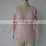 DL7446 Long Sleeve Cotton Leotard Ballet Leotard thumbnail-1