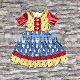 2017 Kids Clothes Fashion Design Baby Girl Party Dress Kids Pearl Dress With Long Sleeve thumbnail-1