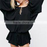 2017 Newest Fashion Wholesale Long Sleeve One Piece Jumpsuit for Women thumbnail-3