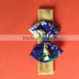 Winter Girl Flowers Hairbands Cotton Ruffle New Craft Kids Headband Hot Sale Wholesale Knot Hairwear thumbnail-5