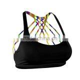 Mythical Magical Sports Bra With Multiple Stripes and Color Splashing Inner Layer (limited Edition 2017) thumbnail-1