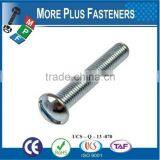 Made in Taiwan Slotted Round Head Machine Screw thumbnail-5