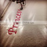 Transparent cold Water-soluble embroidery film embroidery topping