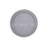 Round 3w Led Flat Panel Lights Ip44 Silver / White Ultra Slim With Ce And Rohs thumbnail-1