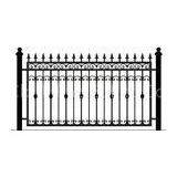 Iron PVC Pipe Metal Mesh Fencing , Protective Hot Welded Mesh Fence thumbnail-1