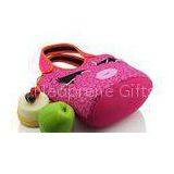 Insulated Snack Neoprene Lunch Tote Bags for Girls , Heat Transfer Printing thumbnail-1