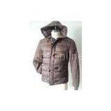 Polyester Mens Quilted Jacket Mountain Hardwear Down Jacket Anti Pilling